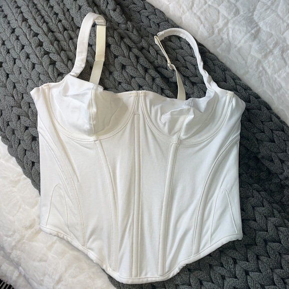 Skims Cotton corset top - Picture 2 of 7